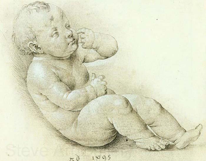 Albrecht Durer Study of the Christ Child Norge oil painting art